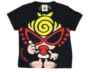 画像1: MY FIRST HYSTERIC　　GREAT HYSTERIC MINI 半袖Tシャツ 　　10:ブラック (1)