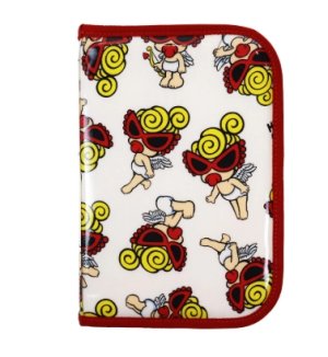 画像2: MY FIRST HYSTERIC　ANGEL MINI総柄 PVC マルチケース　　04；ホワイト系　　 (2)