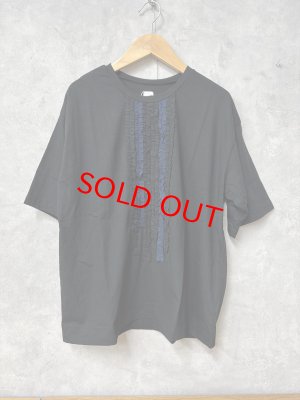 画像1: grin　B天竺フリルプルオーバー　　990；ブラック 　　サイズ；2 (1)