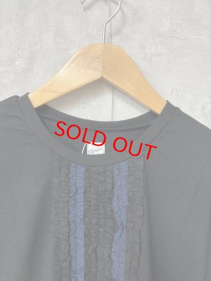 画像2: grin　B天竺フリルプルオーバー　　990；ブラック 　　サイズ；2 (2)