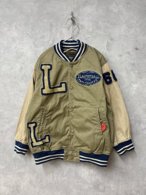 画像1: 2026春夏 　DENIMDUNGAREE　コンパクトチノ ワッペン JK  　16；ベージュ (1)