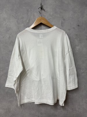 画像3: grin　B天竺ドットパッチワークプルオーバー　　190；ホワイト 　　サイズ；2 (3)