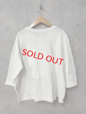 画像3: grin　B天竺ドットパッチワークプルオーバー　　190；ホワイト 　　サイズ；2 (3)