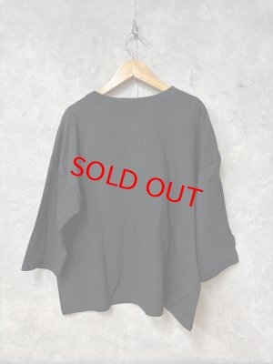 画像3: grin　B天竺ドットパッチワークプルオーバー　　990；ブラック 　　サイズ；2 (3)