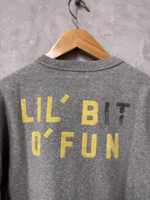 画像3: 2026春夏 　DENIMDUNGAREE　ビンテージテンジク BRAVE TEE　3；グレー　サイズ；MM (3)