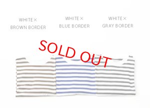 画像1: Veritecoeur 　　 1×1.5 ボーダーS/S 　　サイズ；F (1)