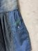 画像2: 2026春夏 　DENIMDUNGAREE　　12ozHOME MADEデニム リメイク SK　14；ブルー (2)