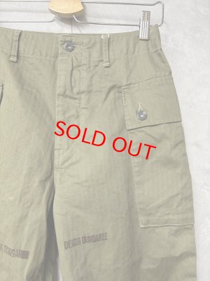 画像2: 2026春夏 　DENIMDUNGAREE　ヘリンボン モンキー PN　　　9；カーキ (2)