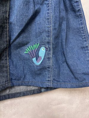 画像3: 2026春夏 　DENIMDUNGAREE　　12ozHOME MADEデニム リメイク SK　14；ブルー (3)