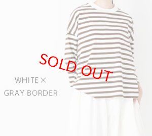 画像5: Veritecoeur 　　 1×1.5 ボーダーS/S 　　サイズ；F (5)