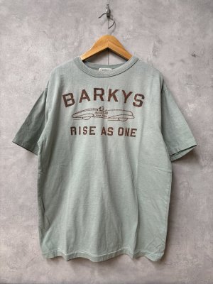 画像1: 2026春夏 　DENIMDUNGAREE　ビンテージテンジク BARKYS TEE　　28；ライトグリーン　　サイズ；MM (1)