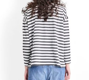 画像3: Veritecoeur 　　1×1.5 ボーダーL/S　　サイズ；F (3)