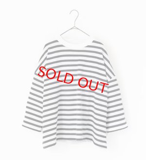 画像2: Veritecoeur 　　 1×1.5 ボーダーS/S 　　サイズ；F (2)