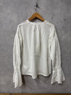 画像3: 2026春夏　GTH　ドット ローン ムード ブラウス　1；白　 (3)