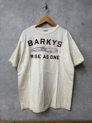 画像1: 2026春夏 　DENIMDUNGAREE　ビンテージテンジク BARKYS TEE　　11；生成　　サイズ；MM (1)