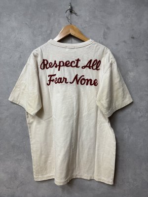 画像4: 2026春夏 　DENIMDUNGAREE　ビンテージテンジク BARKYS TEE　　11；生成　　サイズ；MM (4)