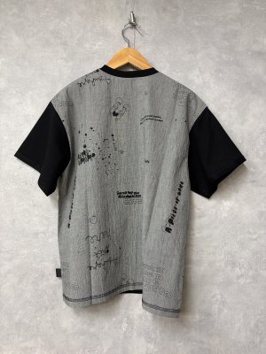 画像4: 2026春夏 フランキーグロウ　PUFF PRINTING ART TEE  　カラー；BLACK　　(おとなサイズ) (4)
