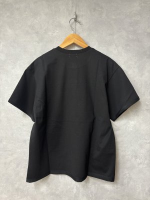 画像3: 2026春夏 フランキーグロウ　SQUARE RIBBON ORGANDY TEE 　カラー；BLACK　　(おとなサイズ) (3)