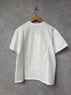 画像3: 2026春夏 フランキーグロウ　SQUARE RIBBON ORGANDY TEE 　カラー；WHITE　　(おとなサイズ) (3)