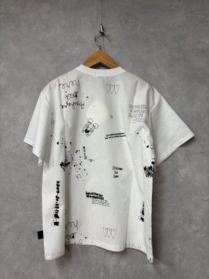 画像4: 2026春夏 フランキーグロウ　PUFF PRINTING ART TEE  　カラー；WHITE　　(おとなサイズ) (4)