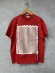 画像1: 2026春夏 フランキーグロウ　SQUARE RIBBON ORGANDY TEE 　カラー；REＤ　　(おとなサイズ) (1)