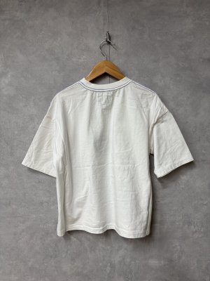 画像3: 2026春夏　MARET(マレ) 　　ヴィンテージフロッキーT　1；白 (3)