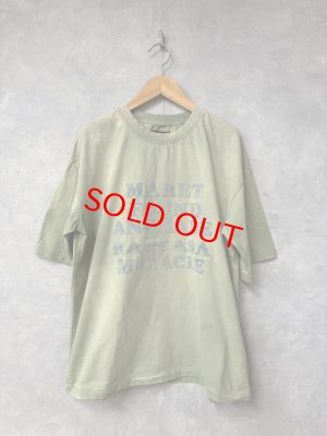 画像1: 2026春夏　MARET(マレ) 　　ヴィンテージフロッキーT　9；カーキ (1)