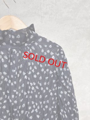 画像3: grin　floraシアーptリンクルワンピース　　494；ネイビー　　サイズ；2 (3)