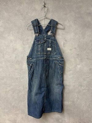画像1: 2026春夏 　DENIMDUNGAREE　　8OZデニム JSK　　14；ブルー (1)