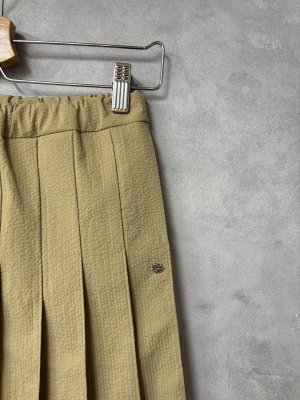 画像2: 2026春夏　FITH  　Cool Max  サッカープリーツスカート　　16；ベージュ　　サイズ；155 (2)