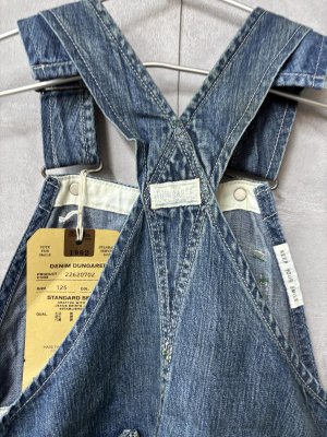 画像4: 2026春夏 　DENIMDUNGAREE　　8OZデニム JSK　　14；ブルー (4)