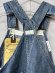 画像4: 2026春夏 　DENIMDUNGAREE　　8OZデニム JSK　　14；ブルー (4)