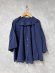 画像1: 2026春夏　FITH  　コットンシフォンブラウス　4；紺 (1)