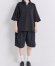 画像4: Veritecoeur 　ユニセックスプレーティング天竺 POLO/C S/S　　　BLACK (4)