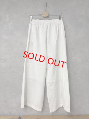 画像3: ヴァンブラン vent blanc　　コットンローンピンタックピンタック切り替えパンツ　OFFWHITE　サイズ；F　 (3)