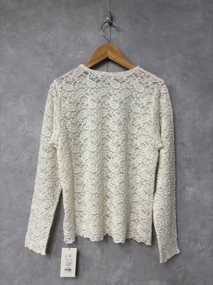 画像3: douxbleu　コットンナイロン レースプルオーバー　02；アイボリー　　サイズ；FREE (3)