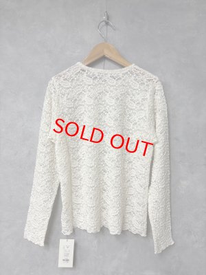 画像3: douxbleu　コットンナイロン レースプルオーバー　02；アイボリー　　サイズ；FREE (3)