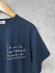画像2: YARRA NEU　　5ANNIVERSARY Tシャツ　　55；ネイビー　サイズ；FREE (2)