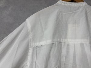 画像5: douxbleu　ハンドスモッキング刺繍シャツ　01；ホワイト　サイズ；FREE (5)