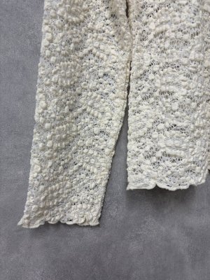 画像2: douxbleu　コットンナイロン レースプルオーバー　02；アイボリー　　サイズ；FREE (2)