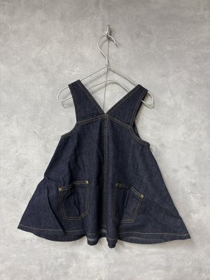 画像4: toi toi toi 　シャルリエジャンパードレス　　カラー；indigo (4)