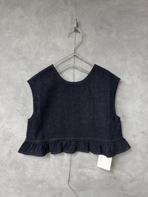 画像1: toi toi toi 　ヴリュネルトップ　　カラー；indigo (1)