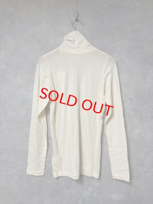 画像3: grin　シアーコットンシルクハイカラープルオーバー　　160；アイボリー　サイズ；2 (3)