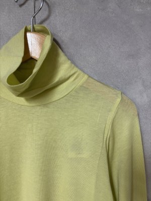 画像2: grin　シアーコットンシルクハイカラープルオーバー　　200；イエロー　サイズ；2 (2)