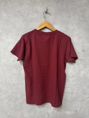 画像3: 2026春夏　GTH　　テンジク ニジミ シシュウ TEE　　13；ワイン (3)