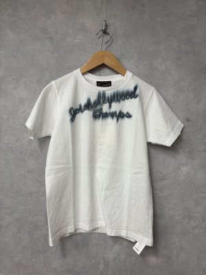 画像1: 2026春夏　GTH　　テンジク ニジミ シシュウ TEE　　1；白 (1)