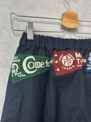 画像4: 2026春夏 　DENIMDUNGAREE　　バックサテン ペナント SPN　　4；紺 (4)