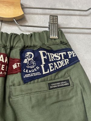 画像4: 2026春夏 　DENIMDUNGAREE　　バックサテン ペナント SPN　　9；カーキ (4)