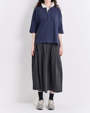 画像2: Veritecoeur　　カノコ POLO/C カットソー　　SUMIKURO　　　サイズ；F (2)