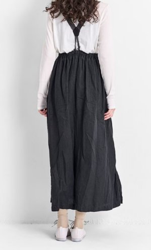 画像3: Veritecoeur　　 ガーメントダイサスペンダーパンツ　　　サイズ；F (3)